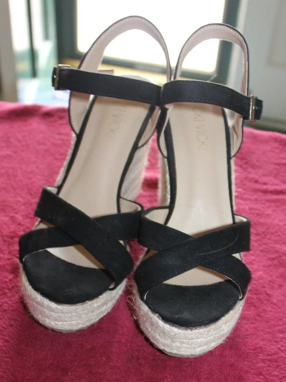 Women's Platform Sandals Wedge Ankle Strap Open Toe Sandals